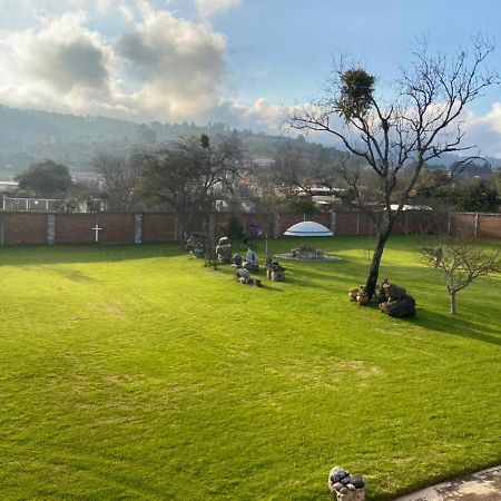 Departamento con gran área verde Zacatlán Exterior foto